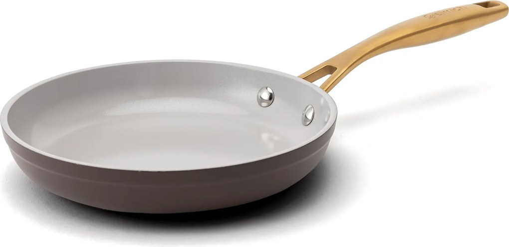 Elmich Nepriľnavá keramická panvica Zen Ø 20 cm – hnedozlatá