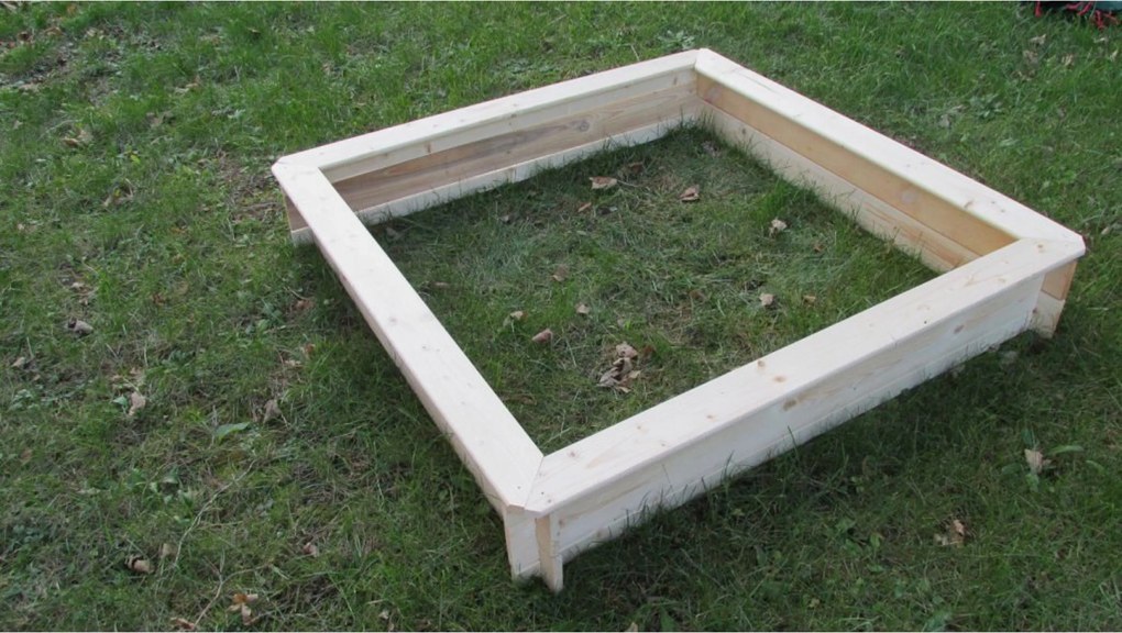 Marimex | Drevené pieskovisko štvorhranné | 11640247