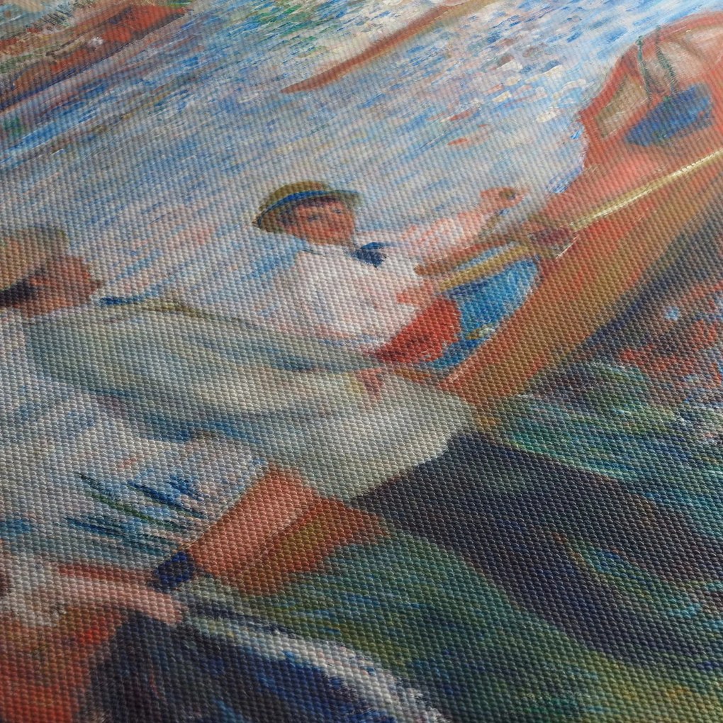 Obraz - Auguste Renoir, Oarsmen at Chatou, reprodukcia (120x50 cm)