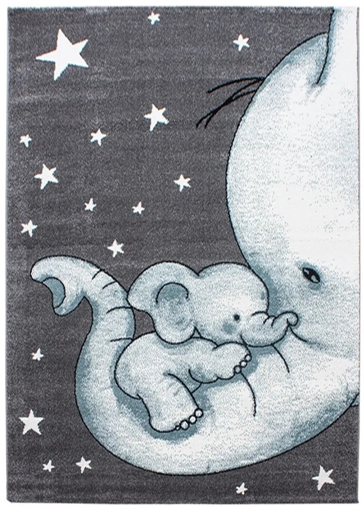 Ayyildiz, Kusový koberec Kids 560 blue, 80x150, modrá, detská izba