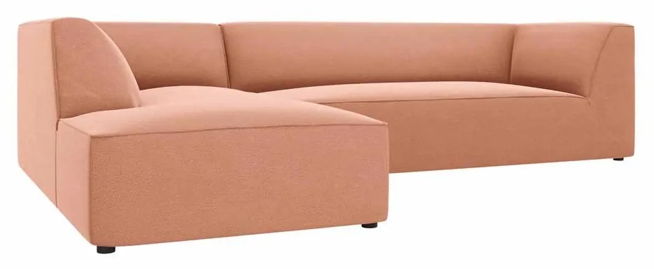 Štvormiestna zamatová pohovka Ruby 273 × 180 × 69 cm