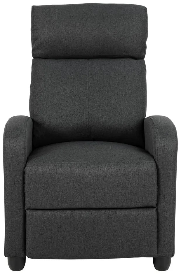 Antracitové relaxačné kreslo Siom – Actona