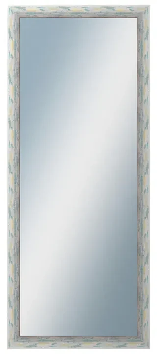 DANTIK - Zrkadlo v rámu, rozmer s rámom 50x120 cm z lišty PAINT zelená veľká (2964)