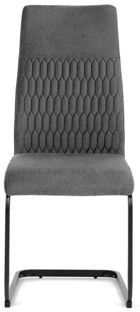Jedálenská stolička DCL-X7018 GREY2, sivá