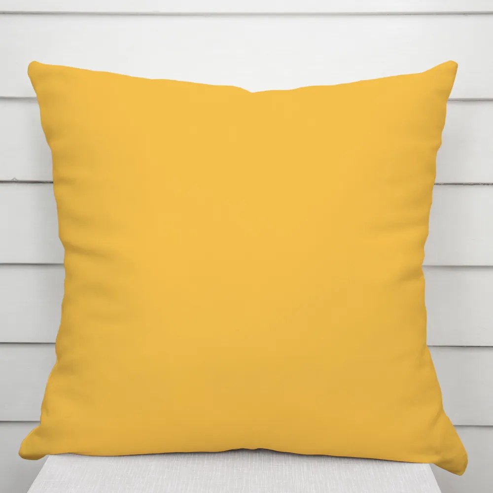 Biante Bavlnená obliečka na vankúš Moni MO-073 Žltá 40 x 40 cm