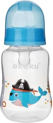 AKUKU Nezaradené Fľaša s obrázkom Akuku 125 ml veľryba modrá Modrá |