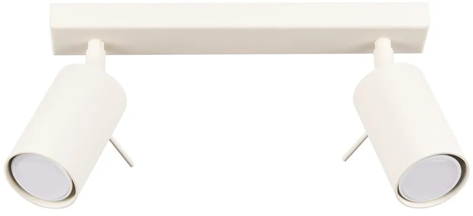 Krémovobiele bodové svietidlo 6x30 cm Etna – Sollux
