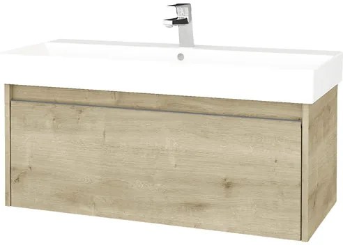 Kúpeľňová skrinka s umývadlom Dřevojas Bono 96x39 cm Arlington umývadlo Glance 277666