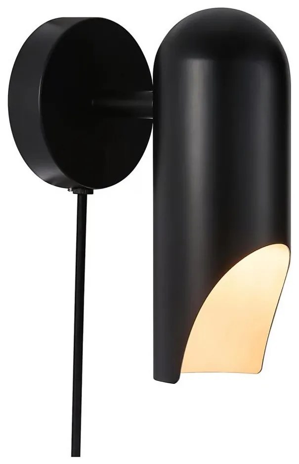 Nordlux - Nástenné svietidlo ROCHELLE 1xGU10/8W/230V čierne