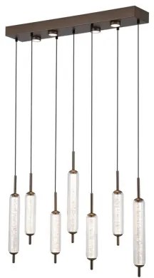 Searchlight 76210-7CL - LED stmievateľný závesný luster na lanku CATTAIL LED/33W/230V