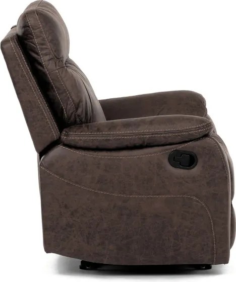 Polohovacie kreslo hnedé TV-4092 BR3
