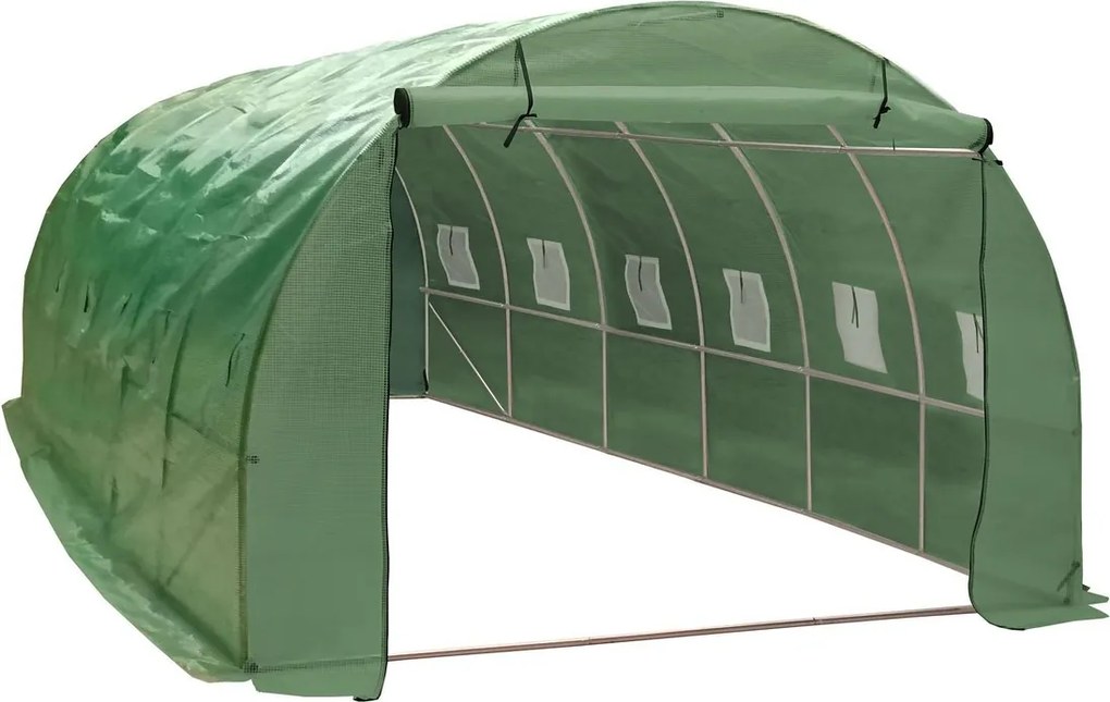 Skleník G21 300 x 600 x 200 cm, zelený