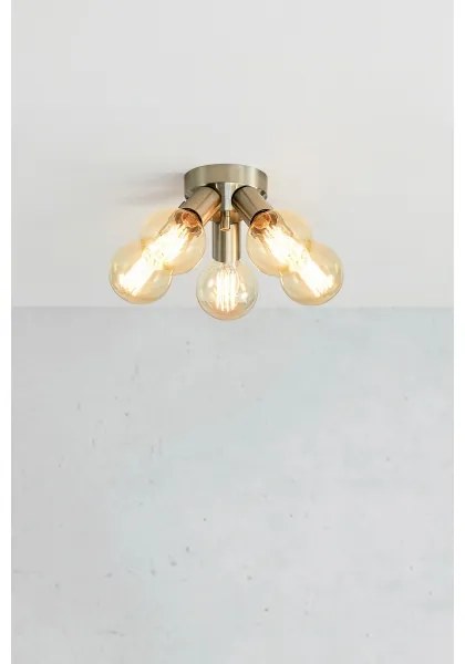 Markslöjd 108554 - Stropné svietidlo MAZZO 5xE27/40W/230V matný chróm