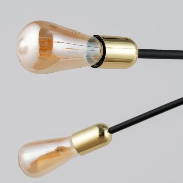 Luster na lanku HELIX 4xE27/15W/230V