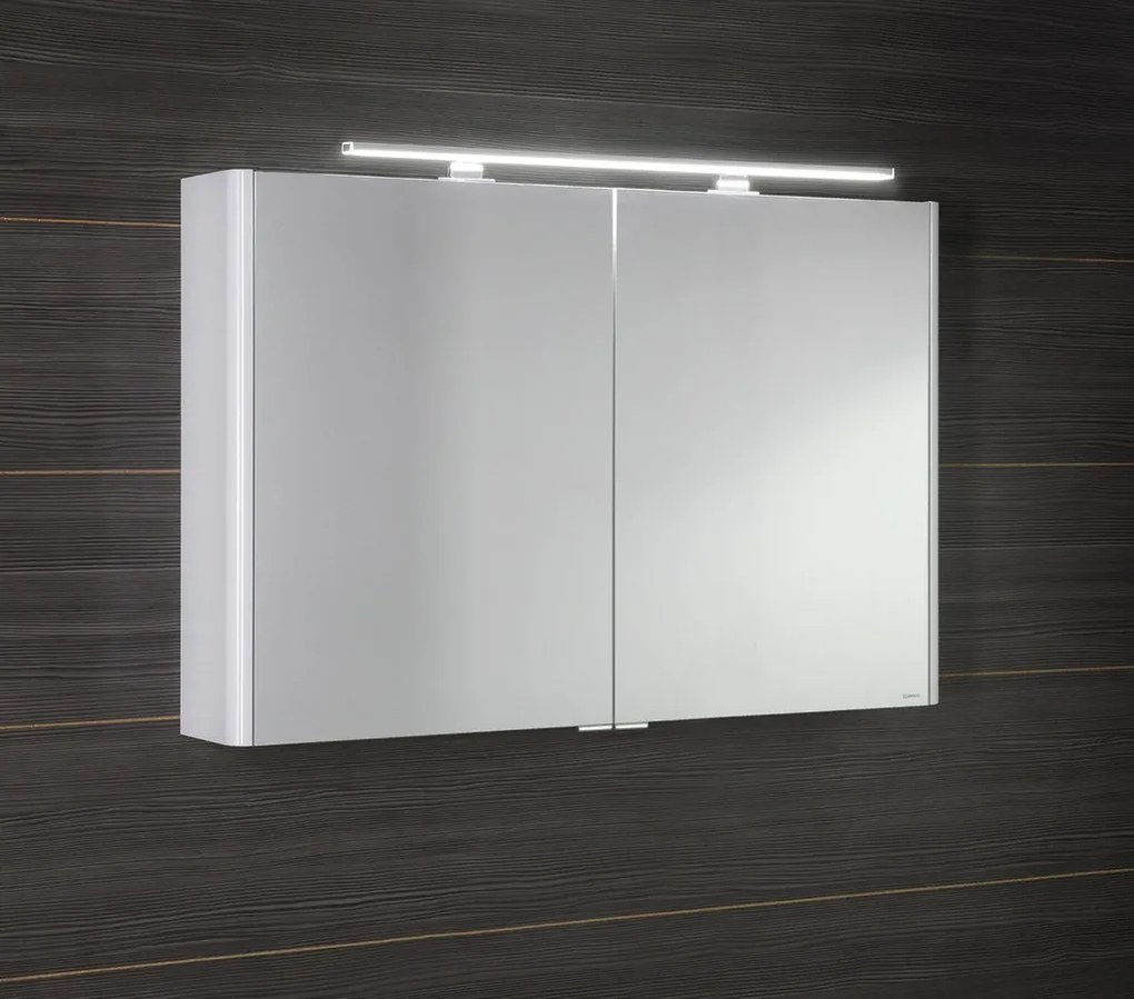 Sapho Sapho, LUCIE galérka s LED osvetlením, 106x70x17cm, biela, LU105-0030