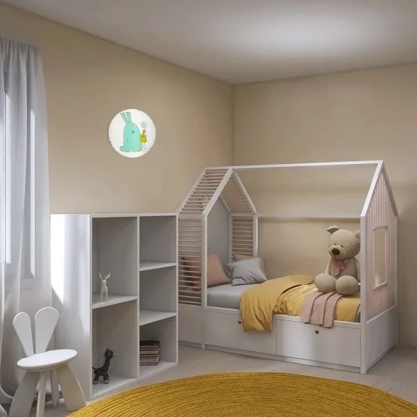 Rabalux 71279 - Detské stropné svietidlo FLAPPY 2xE27/60W/230V