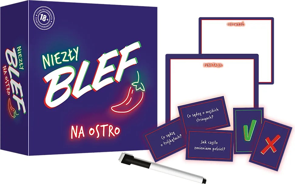 Trefl Gry Stolová hra „Poriadny bluf – naostro“ Trefl 02302