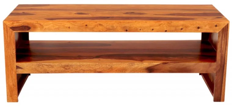 TV stolík Tara 120x45x45 indický masív palisander Svetlomedová