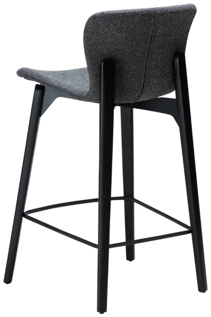 PARAGON ČALÚNENÁ BAROVÁ STOLIČKA grey/black