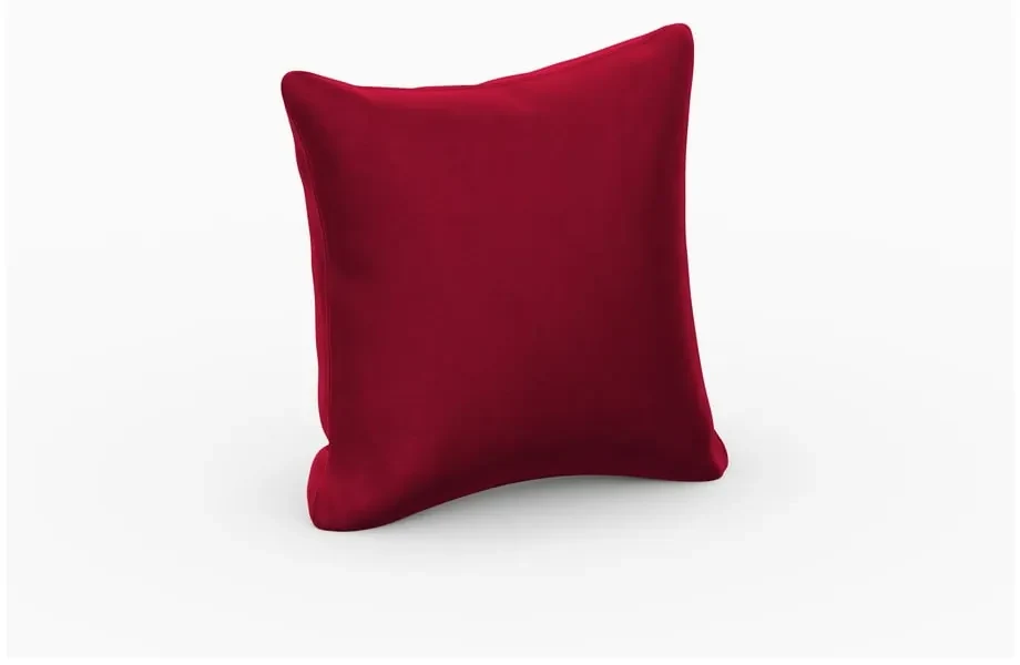 Červený zamatový vankúš k modulárnej pohovke Rome Velvet - Cosmopolitan Design