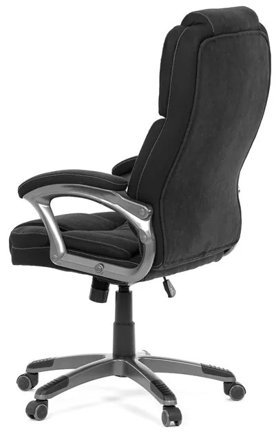 Autronic BONTEC Kancelárske kreslo, hojdací mechanizmus, čierna látka, KA-C715 BK2 Farba: Šedá