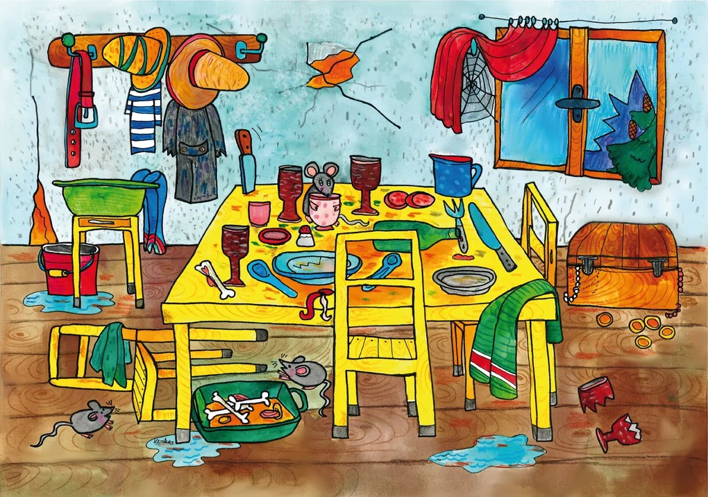 MARIONETINO Bábky a kulisy k rozprávke Brémski muzikanti