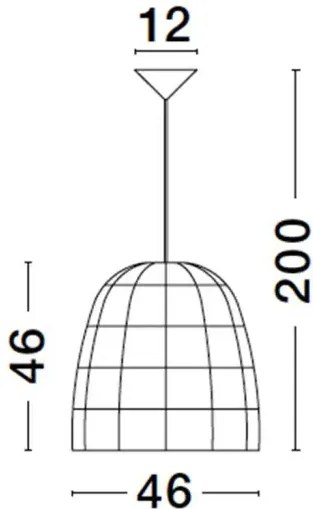 Rustikálny luster Marlo 46 Ratan