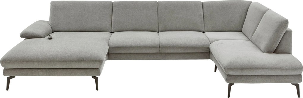 XXXLutz SEDACIA SÚPRAVA, textil, sivá Dieter Knoll - Sedačky - 000436007001