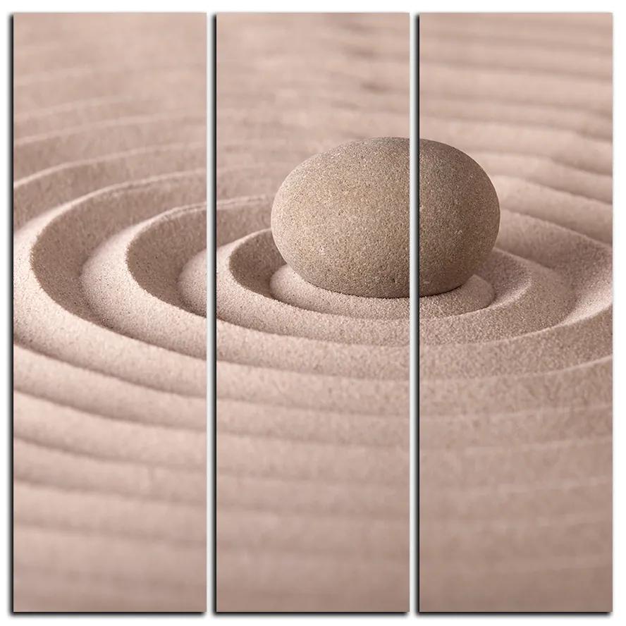 Obraz na plátne - Relaxačný kameň - štvorec 3192B (105x105 cm)