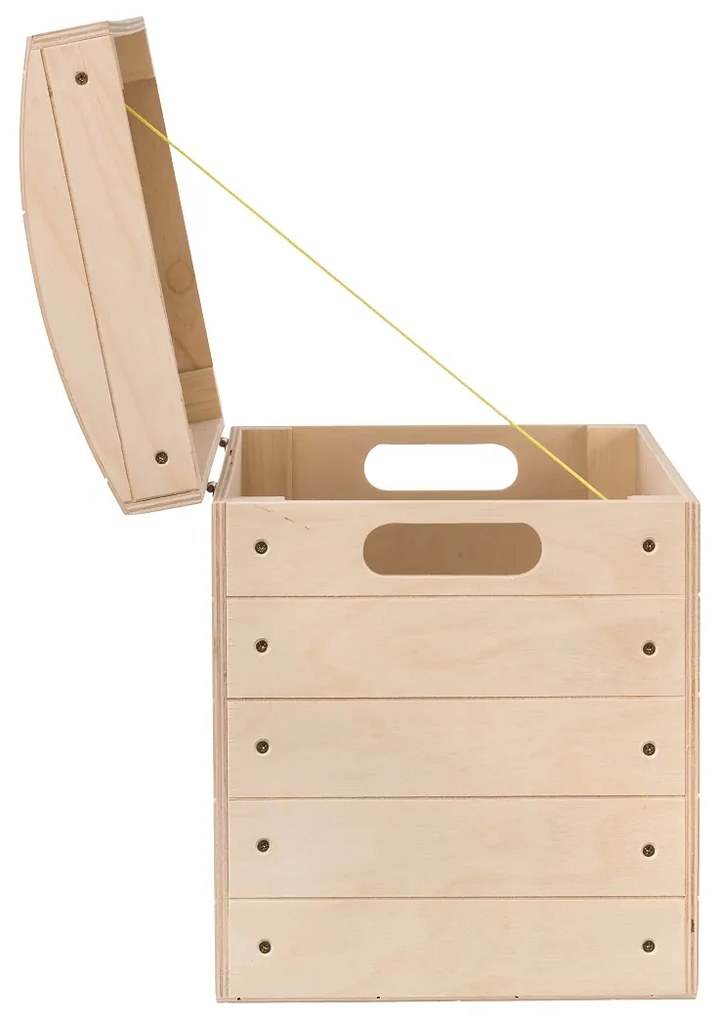 ČistéDrevo Drevená truhlica X