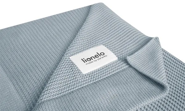 Lionelo - Bambusová deka BAMBOO BLANKET 75x100 cm Šedá