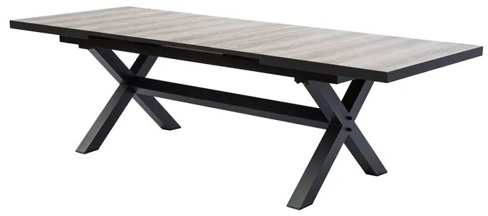 Autronic BONTEC Záhradný stôl rozkladací, hliník, spekaná keramika, šedá, AZT-G1920 GREY Farba: Šedá