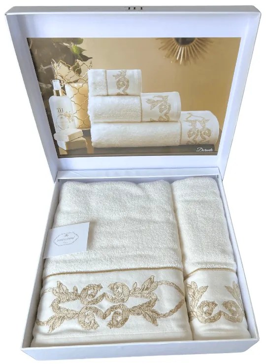 Soft Cotton Osuška a uterák DURANTE v darčekovom balení, 2 ks
