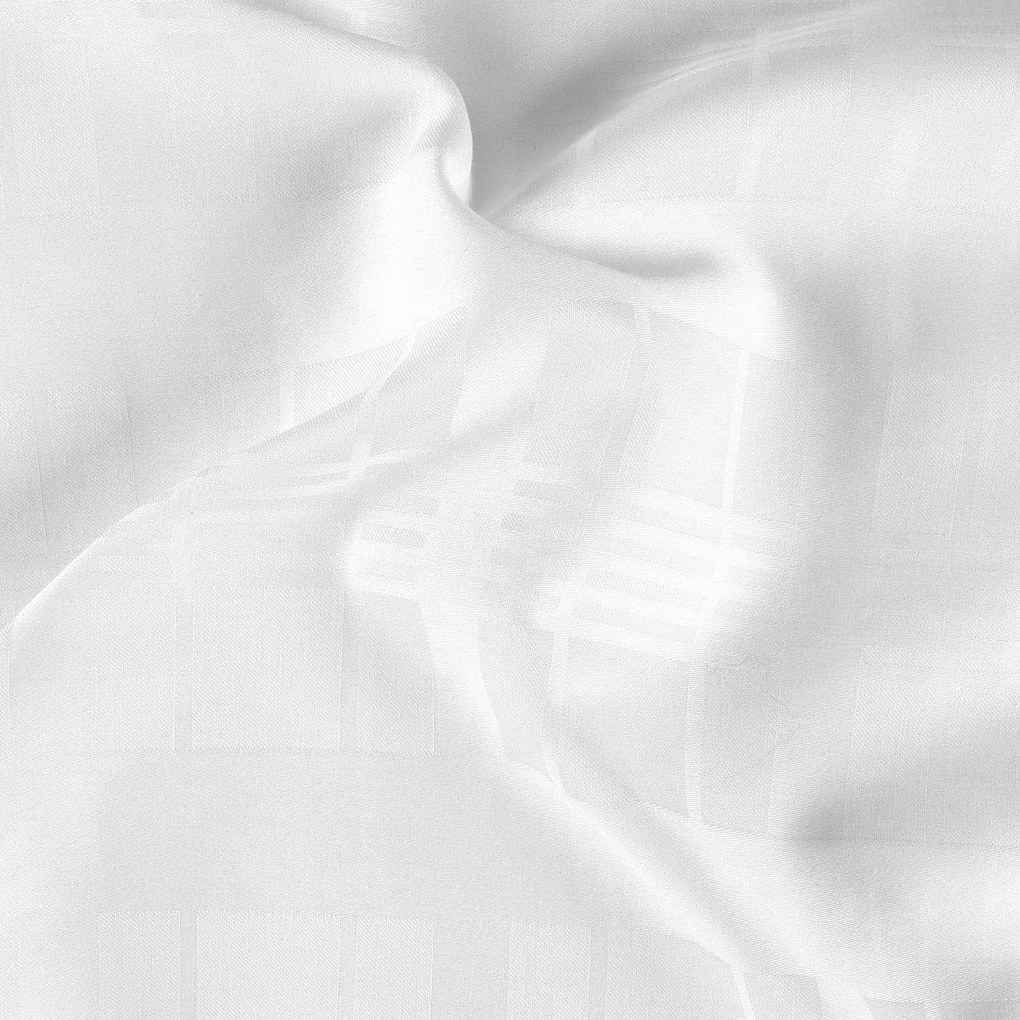 SATÉNOVÉ OBLIEČKY MARSELA EXCLUSIVE 140X200 CM, 1KS 70X80 CM BIELE