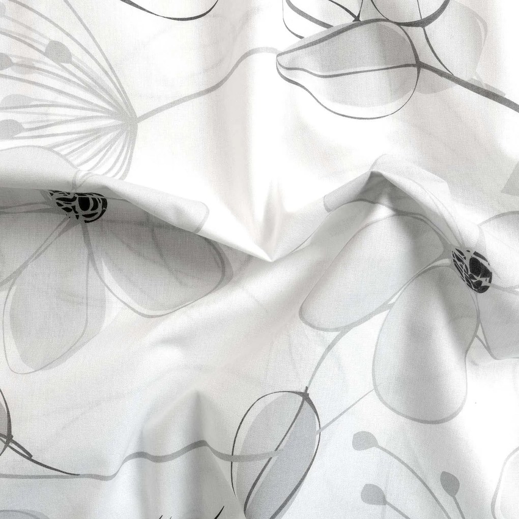 RENFORCÉ OBLIEČKY LARISSA EXCLUSIVE 160X200 CM, 2 KS 70X80 CM KVETY