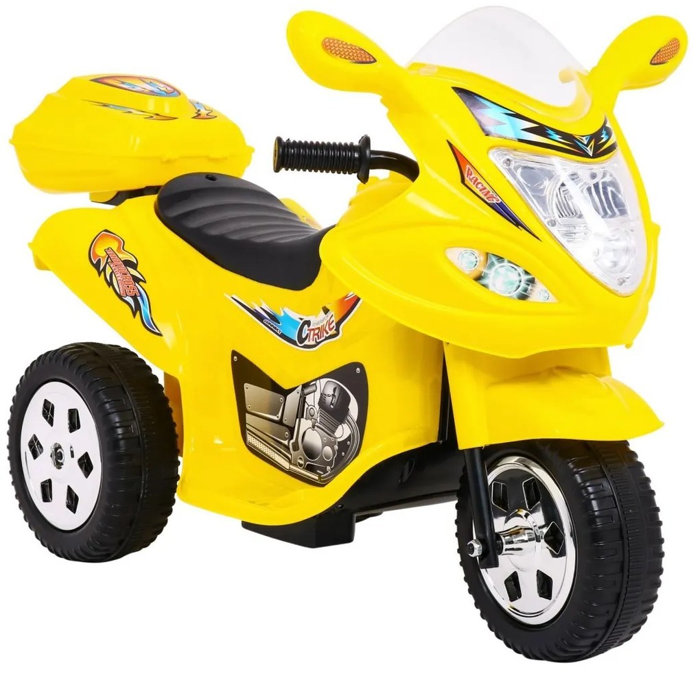 RAMIZ ELEKTRICKÁ MOTORKA BJX-088 - ŽLTÁ - 1x18 W - 1x 6V/4,5Ah - 2023