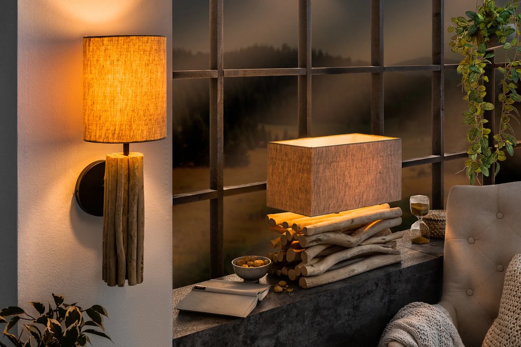 Stolná lampa Euphoria II Driftwood