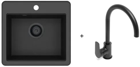 Drez SAT čierna SETSATSINK1