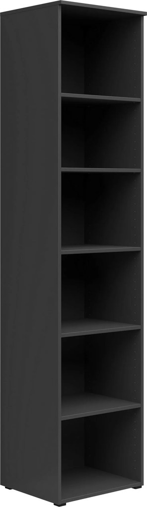 XXXLutz REGÁL, grafitová, 45/195/40 cm Carryhome - Regály - 002427022219