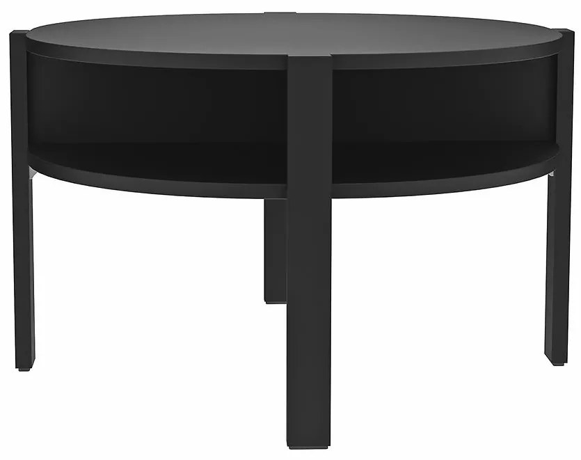 Konferenčný stolík Tobago čierny mat