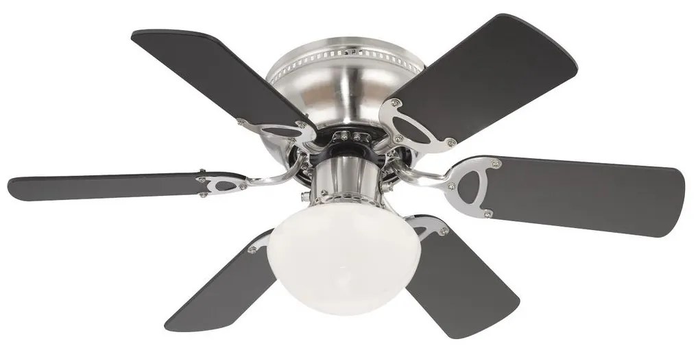GLOBO 307 - Stropný ventilátor UGO 1xE27/60W/230V