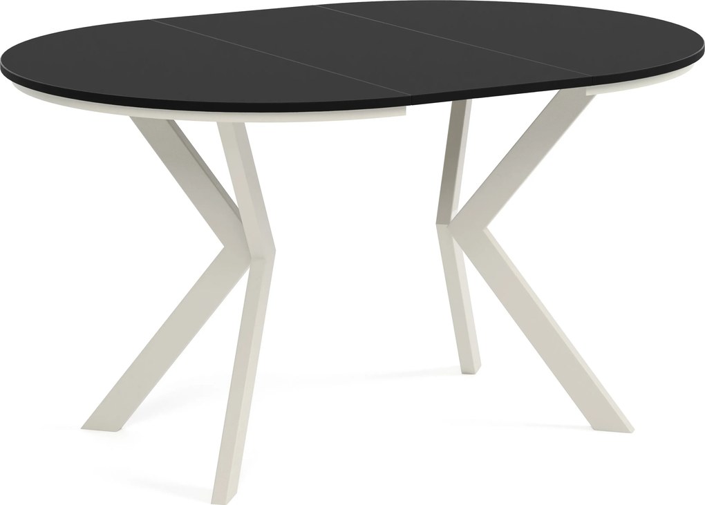 Okrúhly rozkladací jedálensky stôl DEVO PLUS Veľkosť: 90 - 128 cm