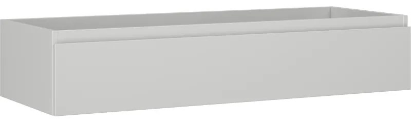 Mexen Orio, kúpeľňová skrinka 120 cm, 1 zásuvka, sivá matná, 91A10-12023-1-BF62