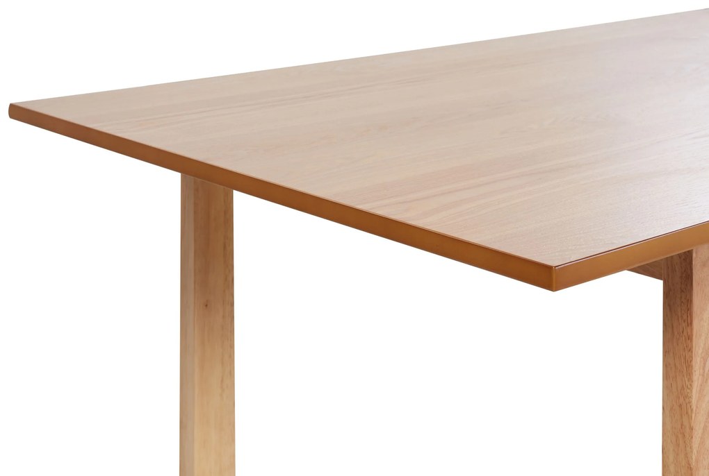 Jedálenský stôl 180 x 95 cm svetlé drevo CAMDEN Beliani
