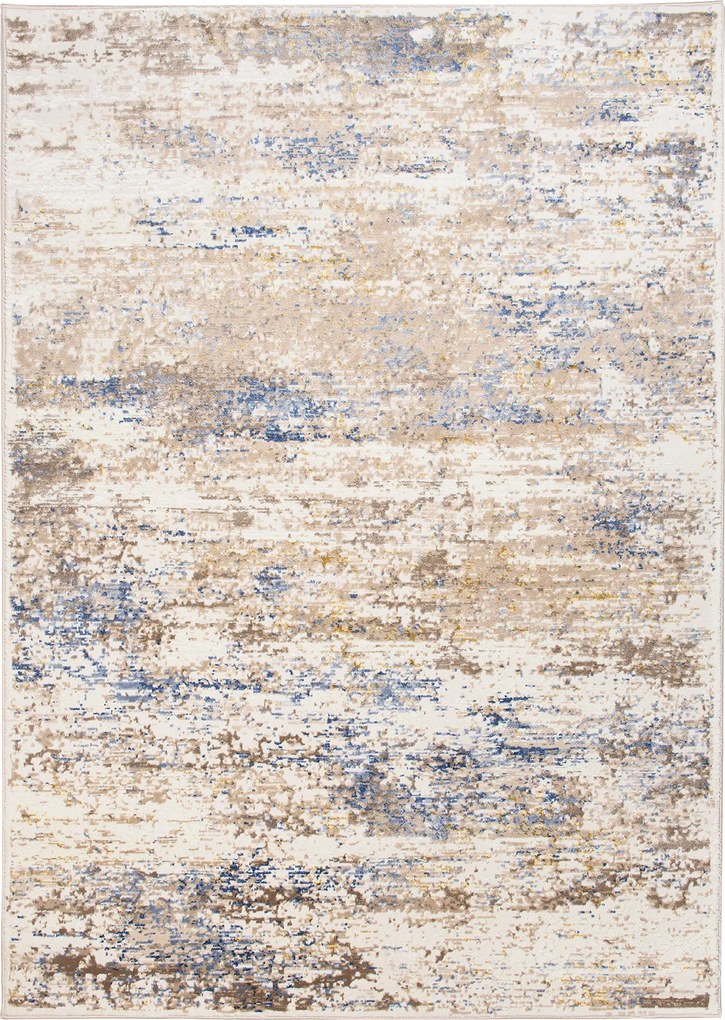 TA Koberec G509M BIELA/TMAVOMODRÁ ASTHANE Rozmer: 80x150 cm