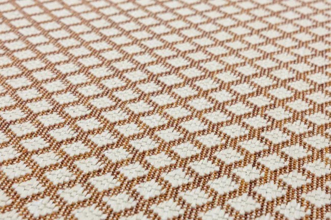 Obojstranný koberec BRUSSELS 206074/10410 Cayenne krémový / terakotový