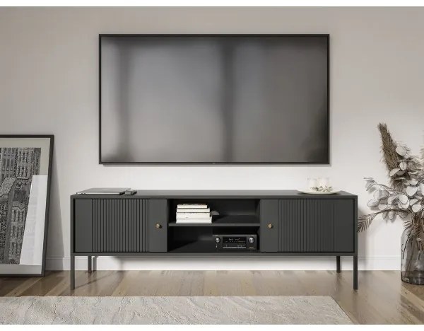 Televízny stolík LUE čierny