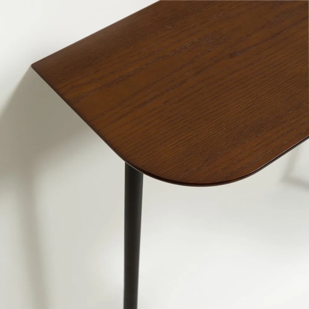 Konzolový stolík s vešiakom Kave Home Marcolini, 80 x 160 cm