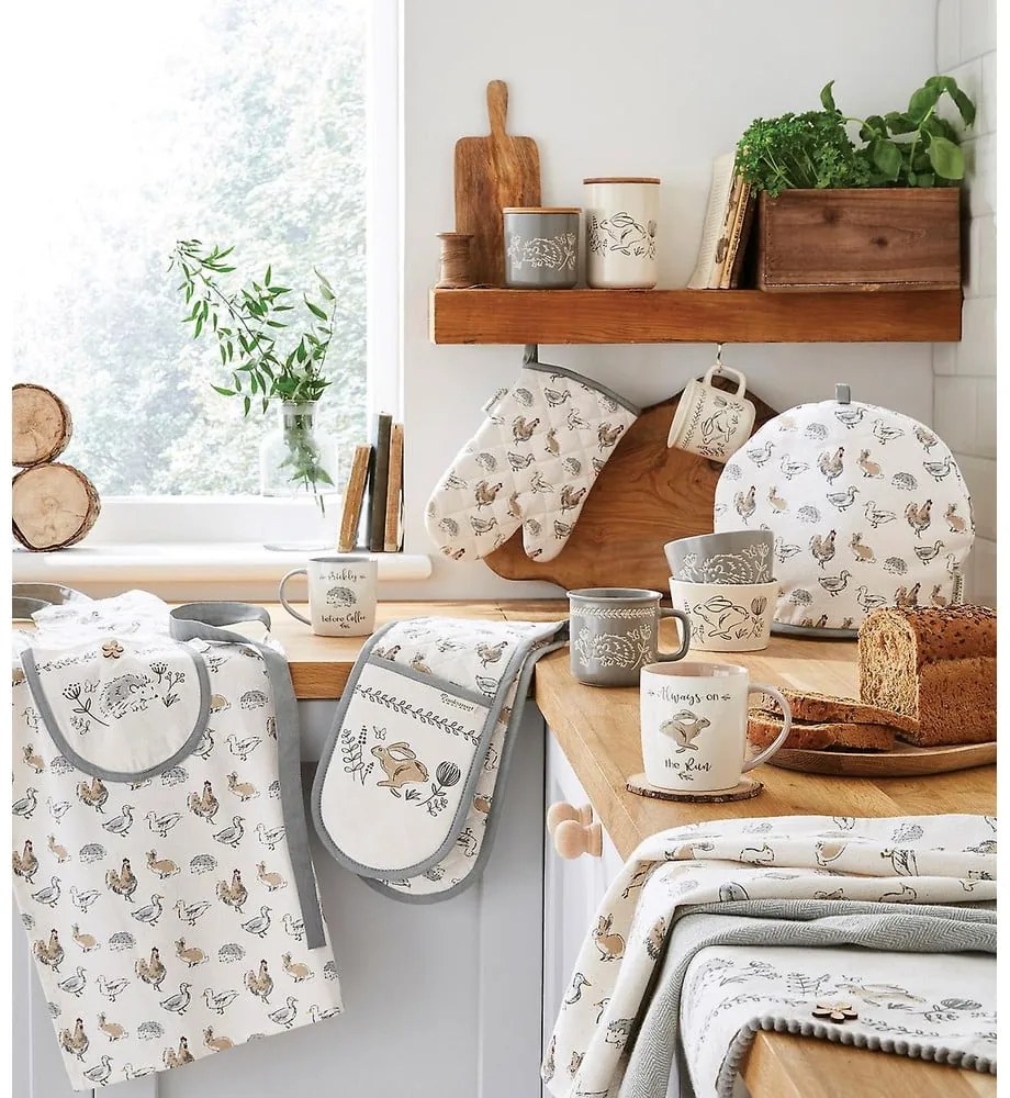 Bavlnené utierky v súprave 3 ks 45x65 cm Country Animals – Cooksmart ®