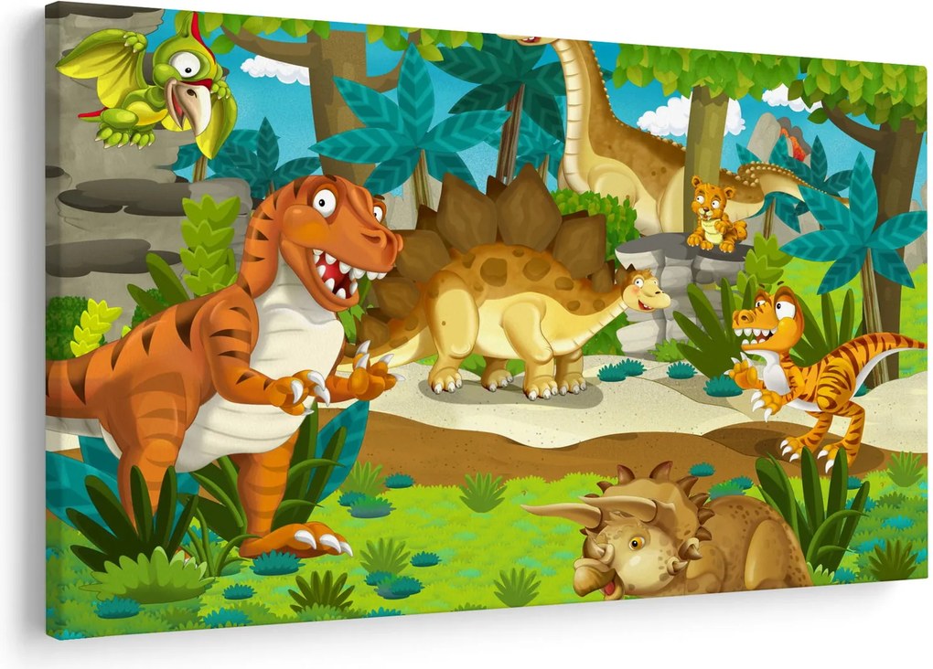Obraz - Dinosauria (90x60 cm)